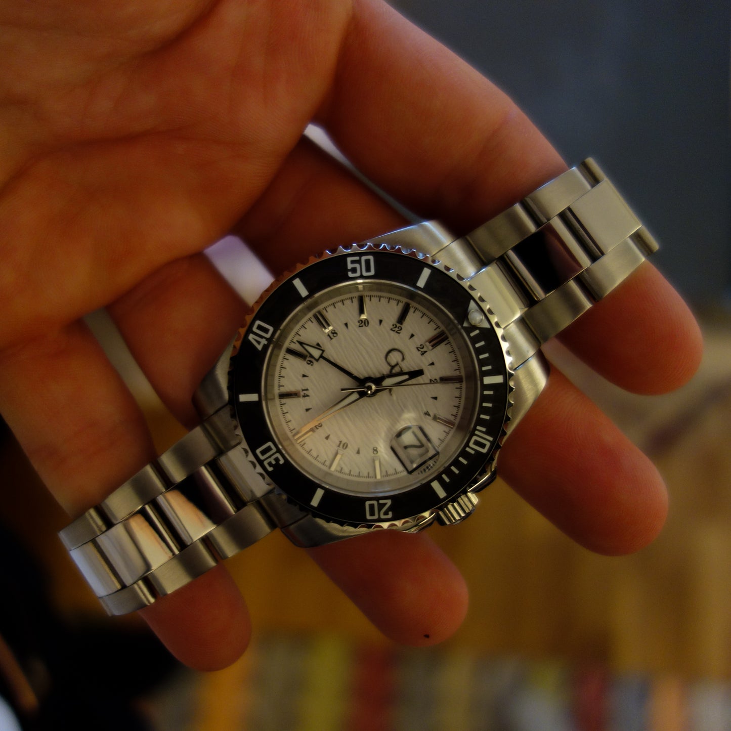 The Diver - White Dial